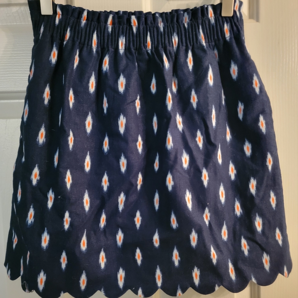 J Crew Patterned skirt